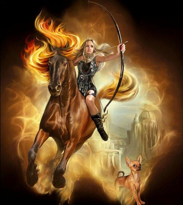 Стрелец девушка