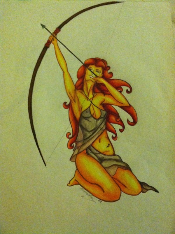 Стрелец девушка
