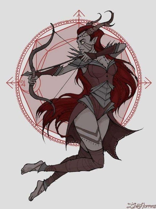 Стрелец девушка