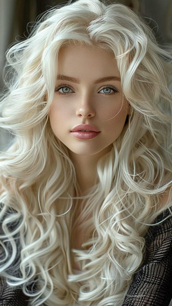 Светловолосая девушка