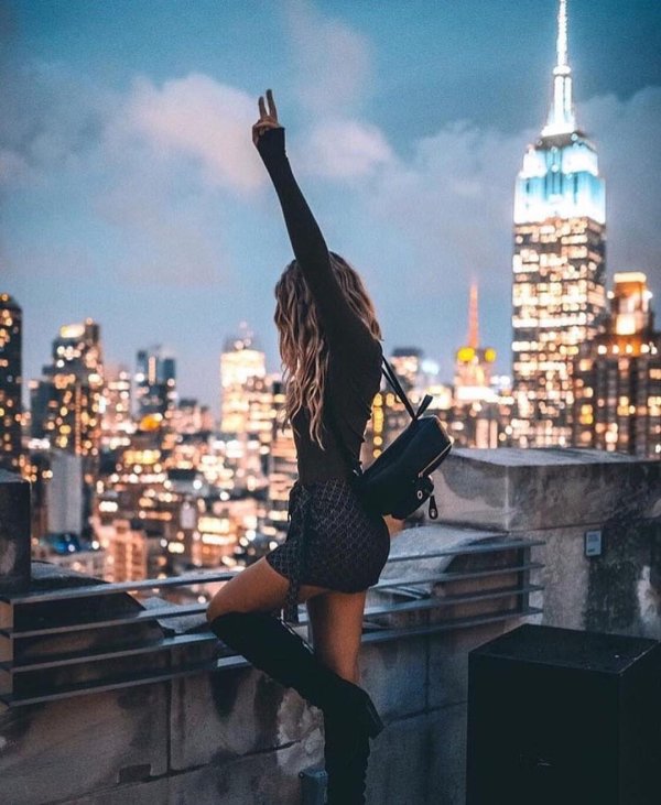 Вечер девушка