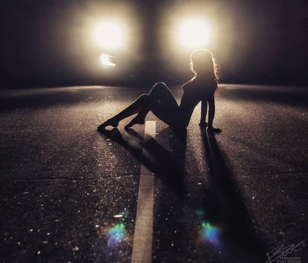 Вечер девушка