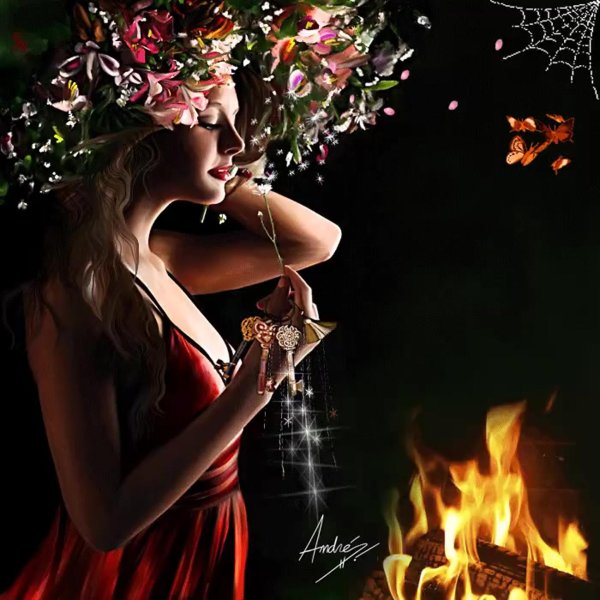 Вечер девушка