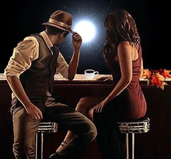 Вечер девушка