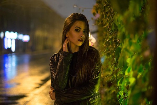 Вечер девушка