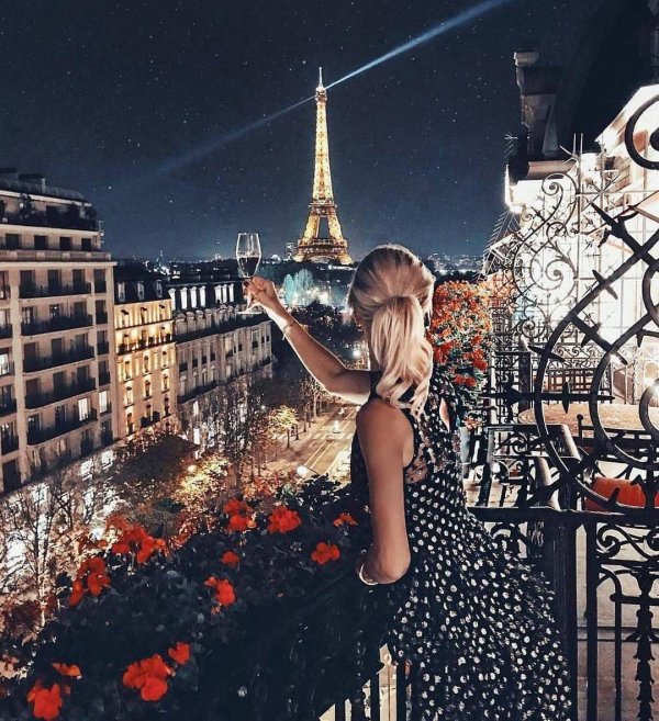 Вечер девушка