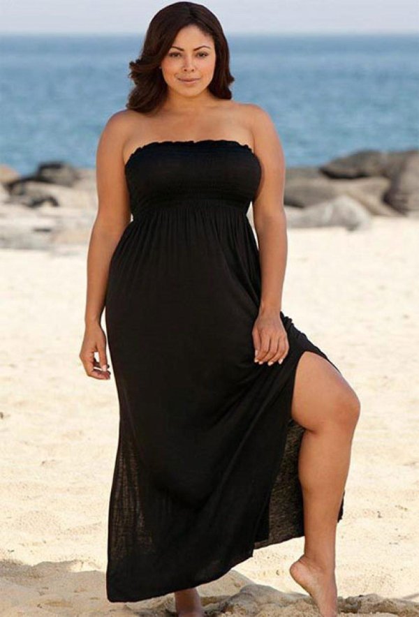 Полная девушка