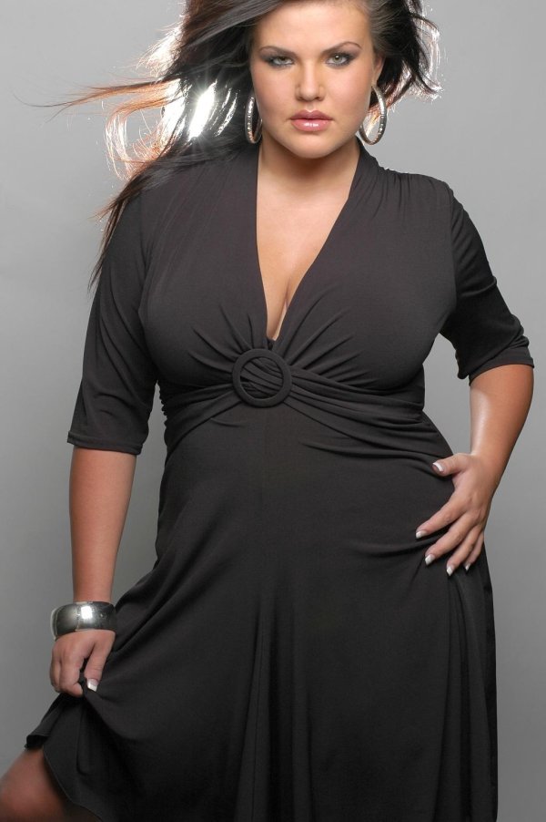 Полная девушка