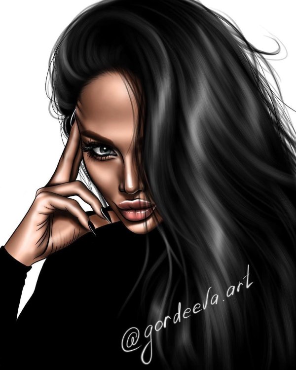 Девушка дерзкая