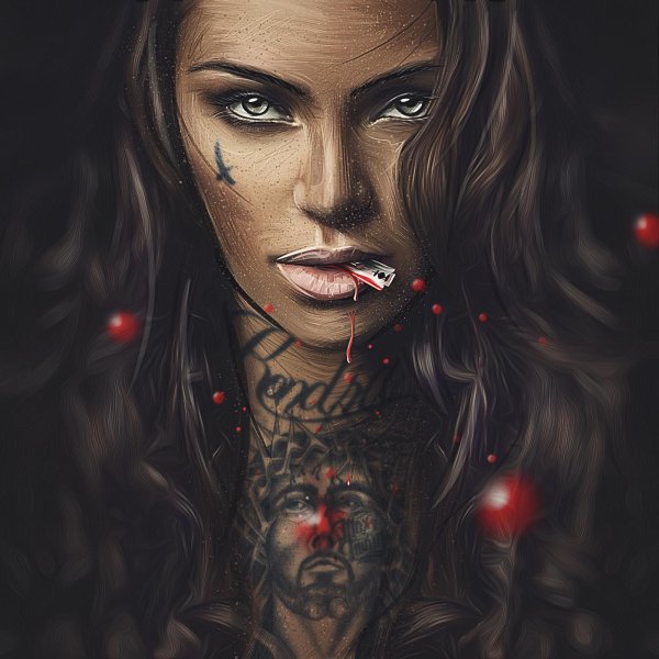 Девушка дерзкая