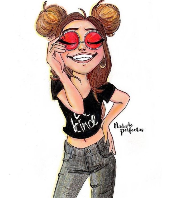 Веселая девушка