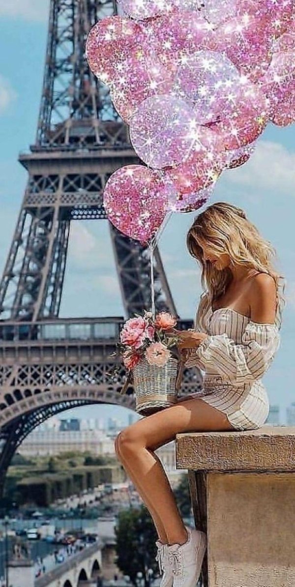 Париж девушка