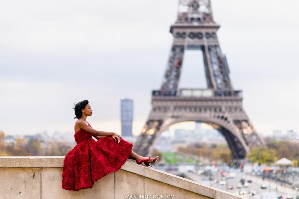 Париж девушка