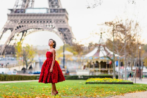 Париж девушка