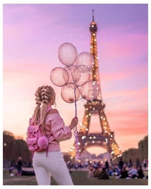 Париж девушка