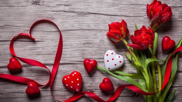 фон 14 февраля