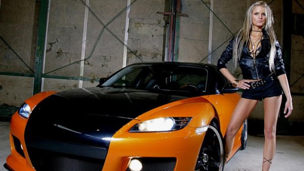 Машины с девушками