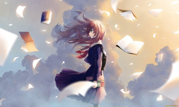 Девушка и ветер