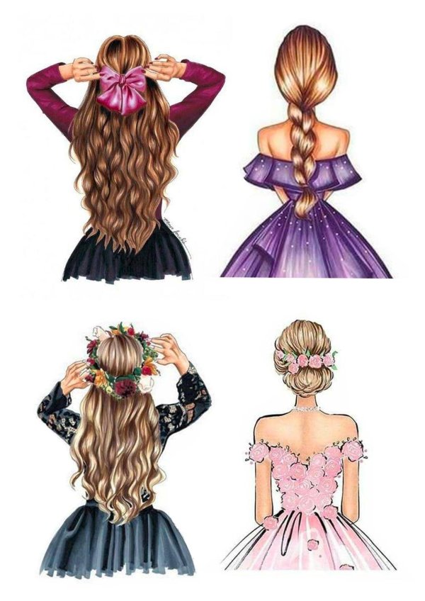 Девушка на торт