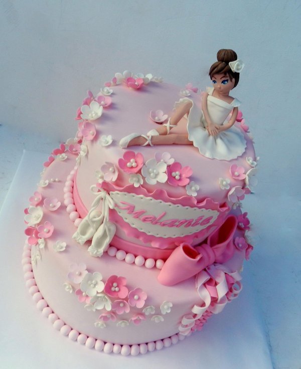 Девушка на торт