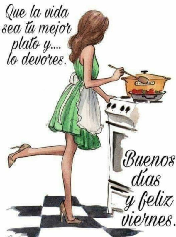 Девушка на кухне