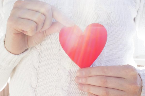 Девушка с сердцем