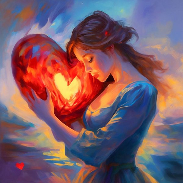 Девушка с сердцем