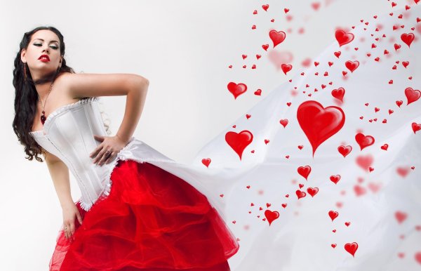 Девушка с сердцем