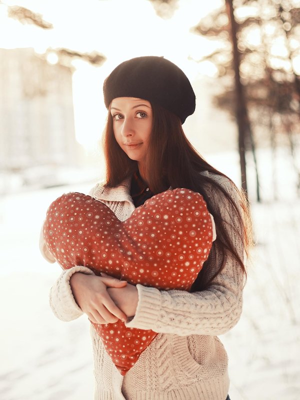 Девушка с сердцем