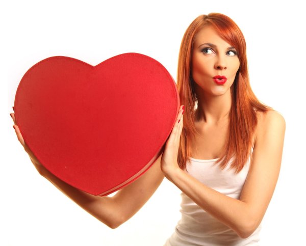 Девушка с сердцем