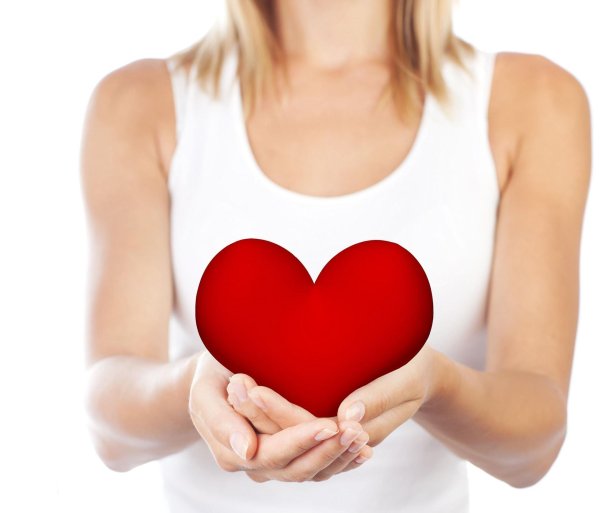 Девушка с сердцем