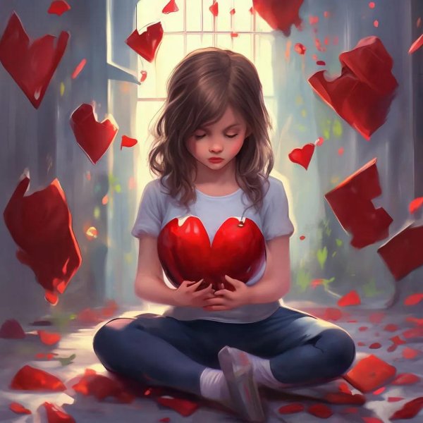 Девушка с сердцем