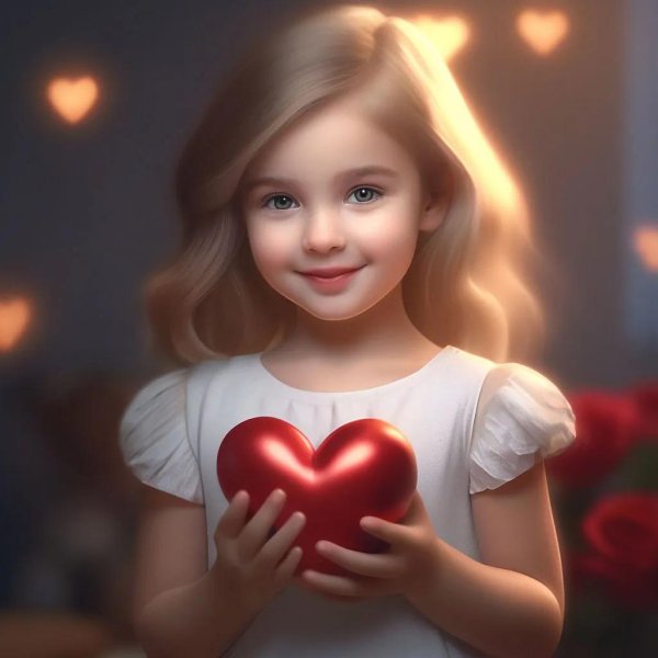 Девушка с сердцем