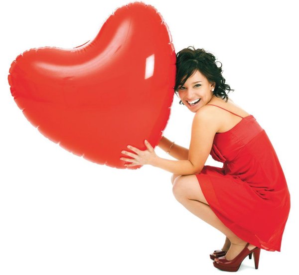 Девушка с сердцем