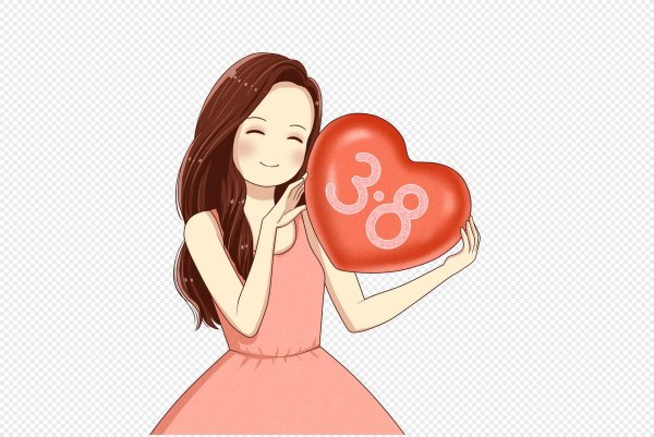 Девушка с сердцем