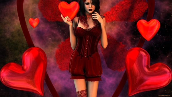 Девушка с сердцем