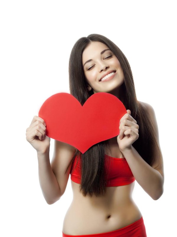 Девушка с сердцем