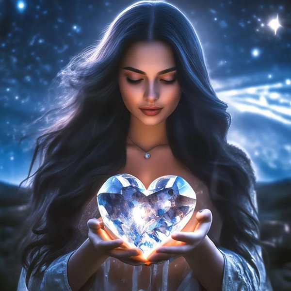 Девушка с сердцем