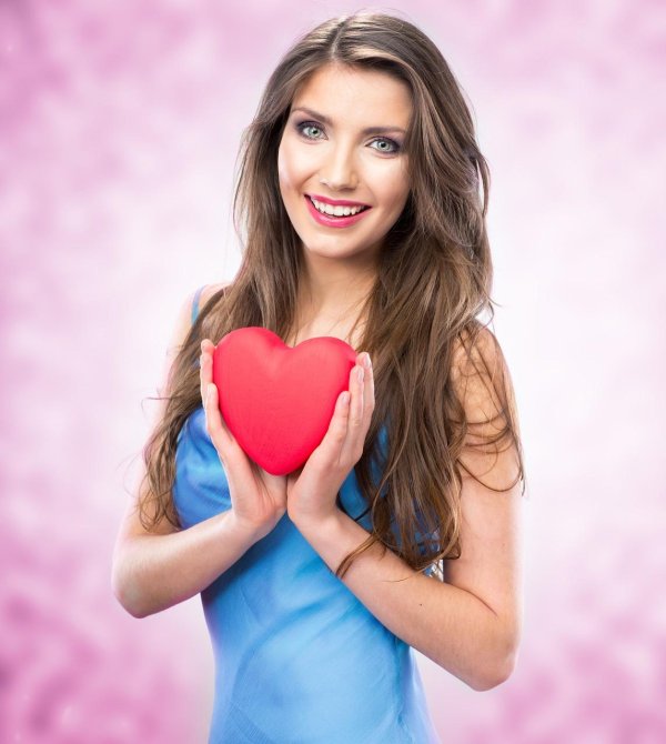 Девушка с сердцем