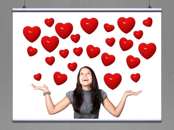 Девушка с сердцем