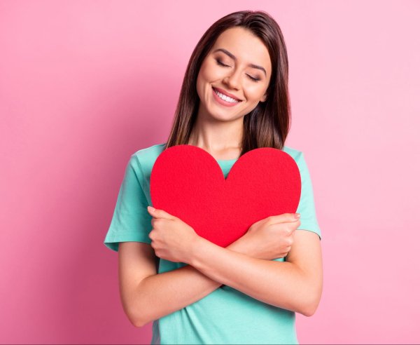 Девушка с сердцем