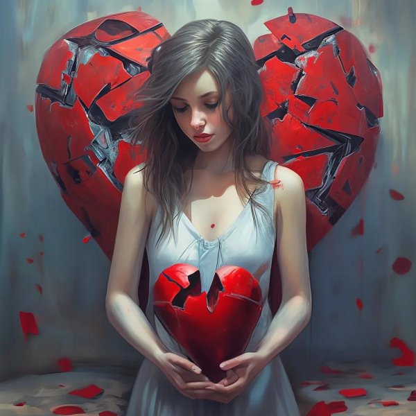 Девушка с сердцем