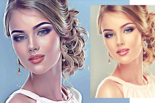 Девушка с макияжем