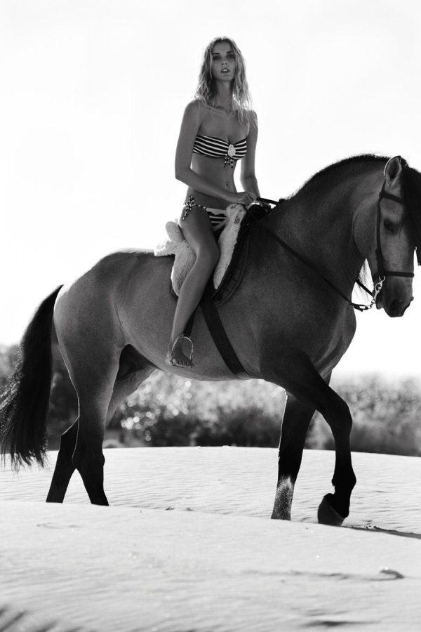 Девушка с лошадью