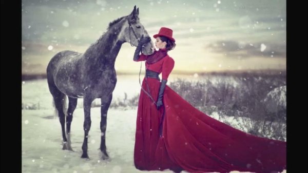 Девушка с лошадью