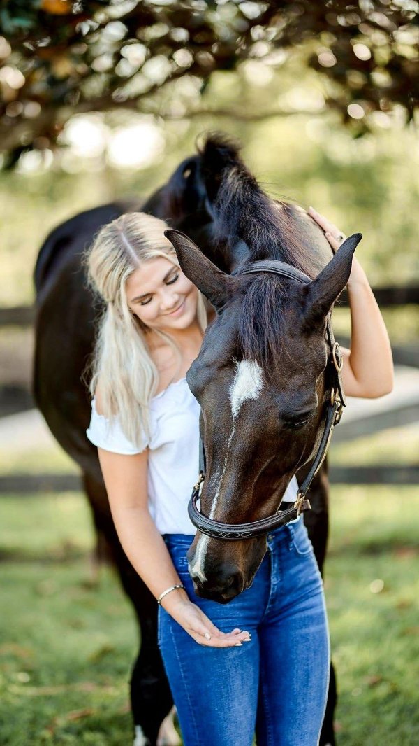 Девушка с лошадью