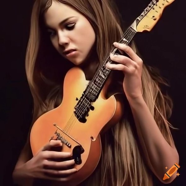 Девушка с гитарой