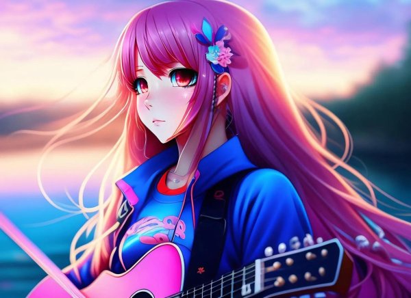 Самая девушка из аниме