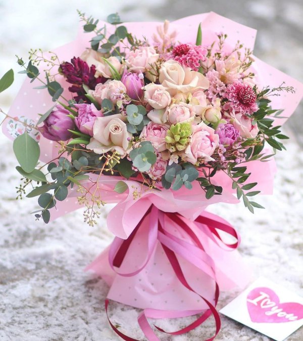 цветочные букеты