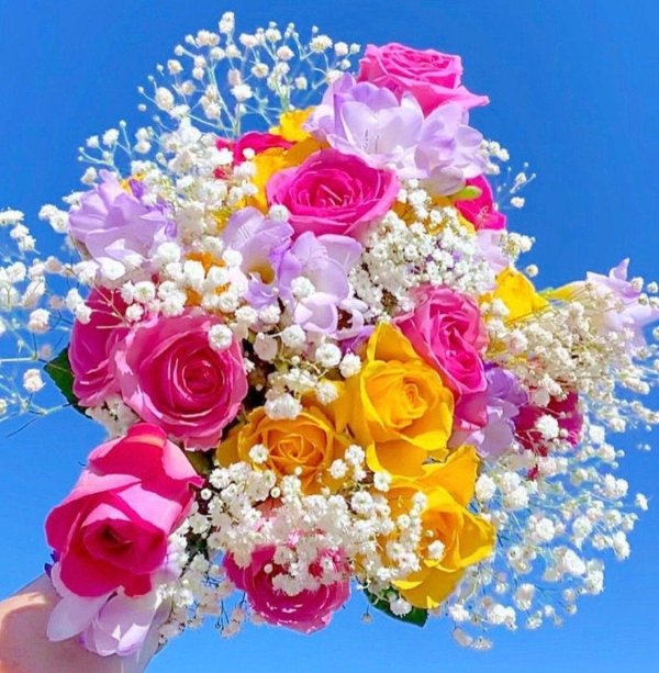 обои на телефон букеты цветов